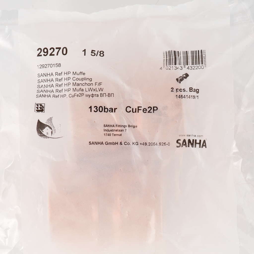 Ref hp coupling 1 5/8" 129270158, 9149653