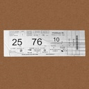 Insulation tube 25mm x 76mm (2m) (box: 10m/5kpl)