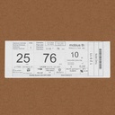 Insulation tube 25mm x 76mm (2m) (box: 18m/9kpl)