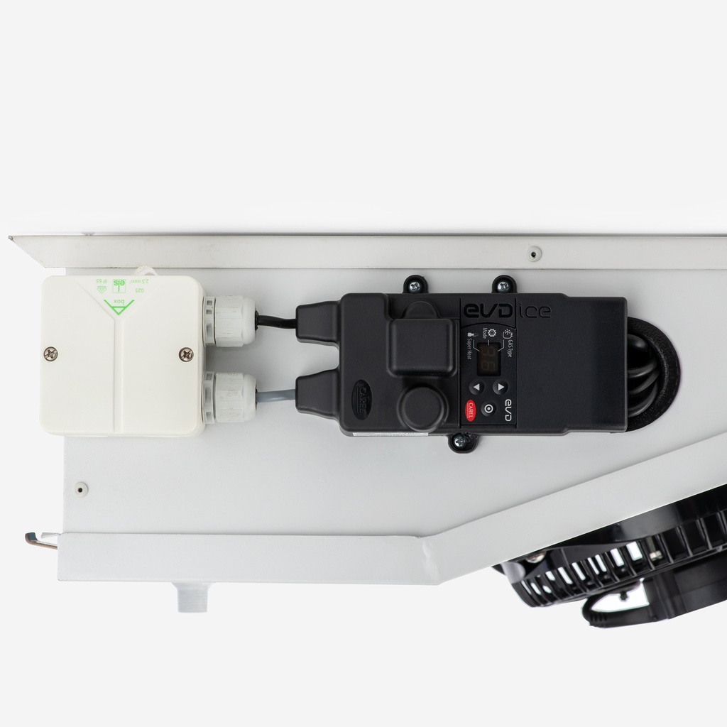 Evaporator Coolent LFJ650XECM EVD 0,75kW -8°C/dt8 R404A 6mm electric defrost