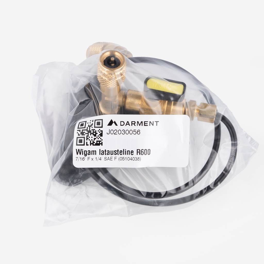 Wigam filling stand R600 7/16" F x 1/4" SAE F (05104038)