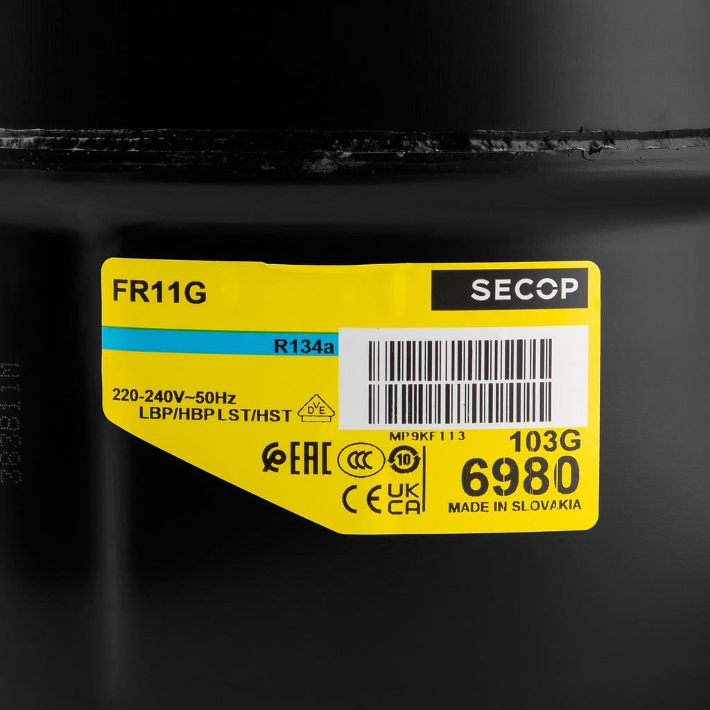 Compressor FR11G 195B0028 11,15cm³ R134A LBP/HBP 230V