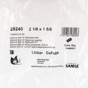 Reducing coupling 29240 130bar   129240218158, no LVI-code