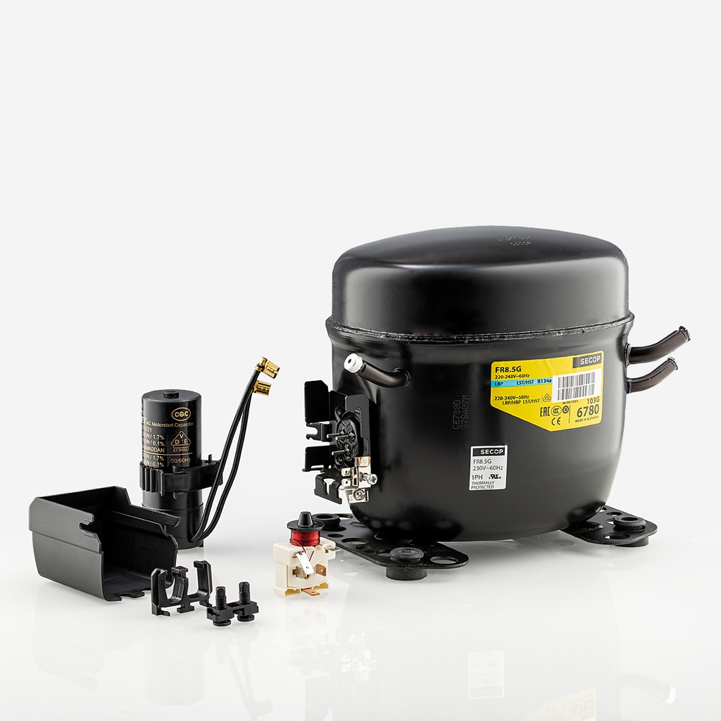 Compressor FRK8.5G (FR8.5G) 195B0026 7,95cm³ R134A LBP/HBP 230V