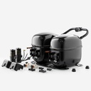 Compressor SC12/12G 104G8280 2x12,87cm³ R134A LHBP 230V