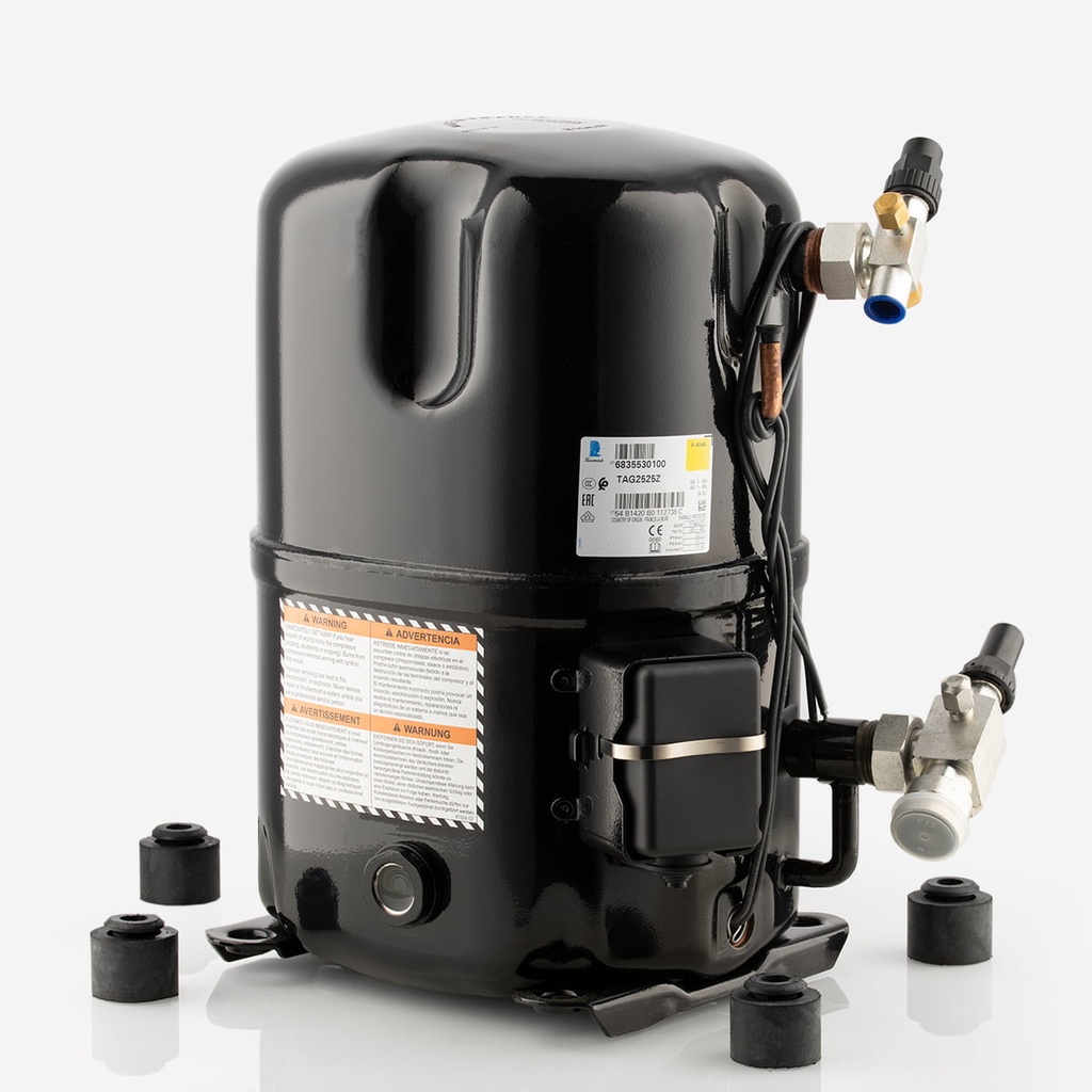 Compressor TAG2525Z 145,00cm³ R404A LBP 400V