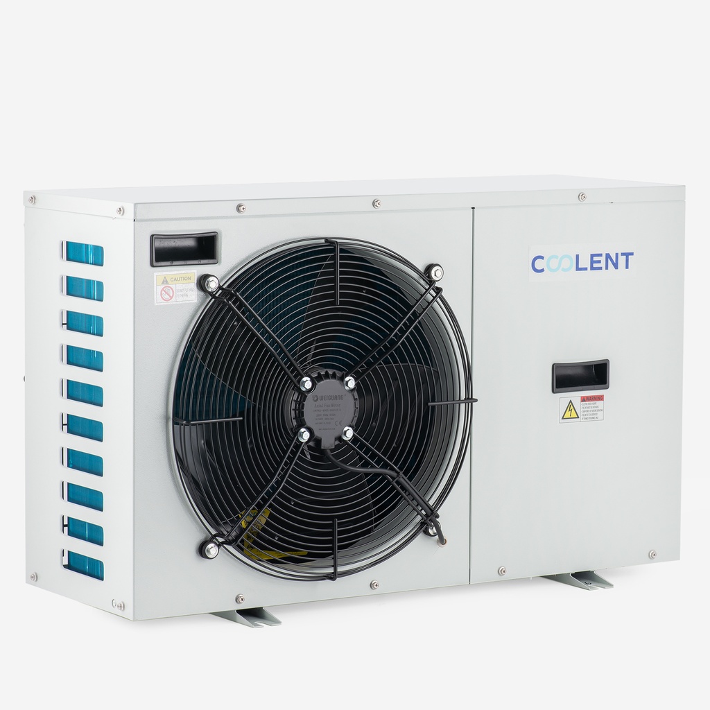 Condensing unit Coolent NF200SGL150 -35°C 0,96kW 1 1/2HP R404A 400V 
