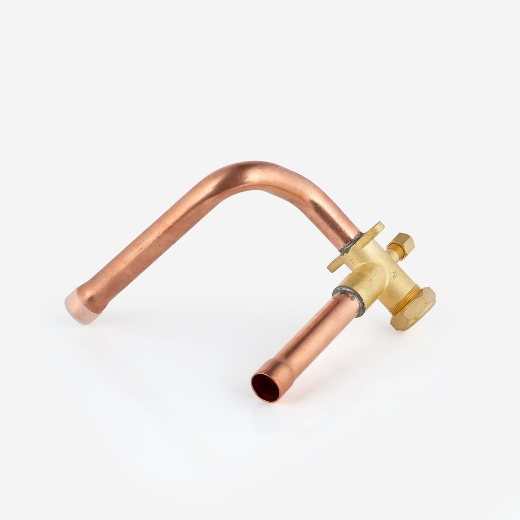Suction line service valve rotalock 3/4"
