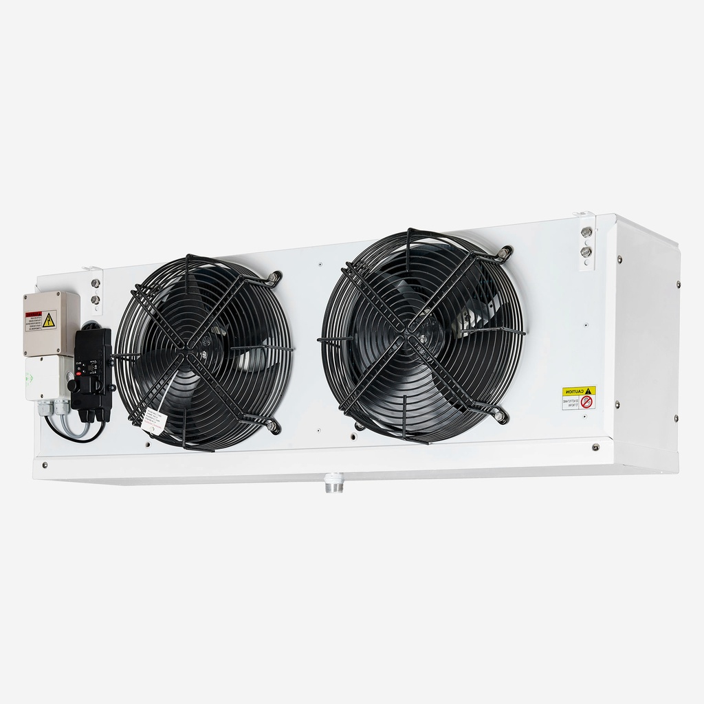 Evaporator Coolent LFJ5000 5,00kW -25°C/dt7 R404A F/F/F 6mm electric defrost