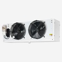 Evaporator Coolent LFJ5000 5,00kW -25°C/dt7 R404A F/F/F 6mm electric defrost