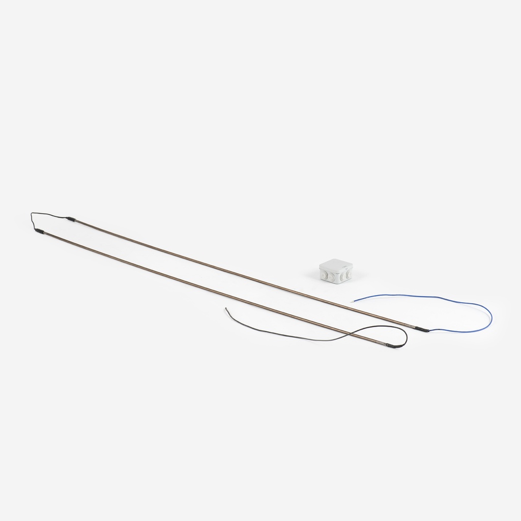 Electric defrost heater Zefiro E 31-3 C 7 E 4S 1,20kW 168/159cm 