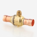 Ball valve Co2 80bar 2.1/8"-54mm ODS