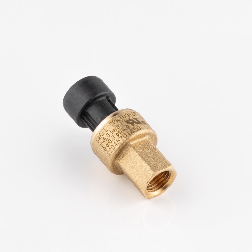Pressure transducer Carel SPKT00B6P0 0-45bar 0-5V 1/4" SAE-F