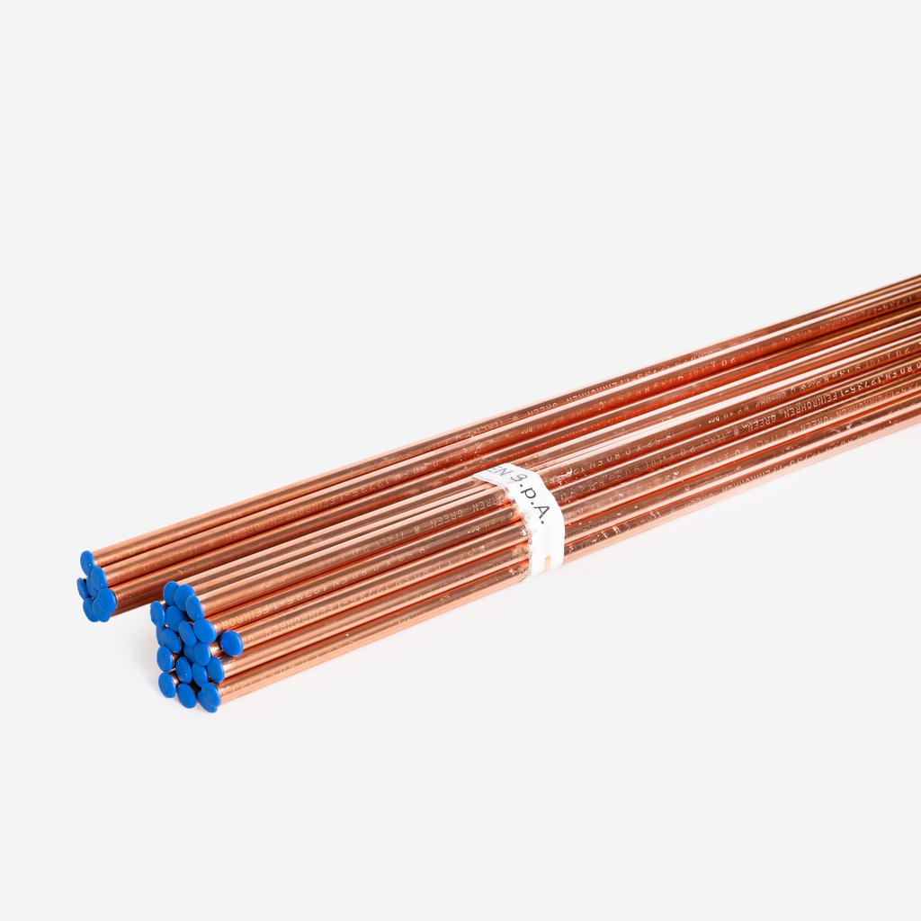 Copper tube 3/8" (RQ)-80bar-R290 3/8"-7,52mm x 9,52mm (4m)