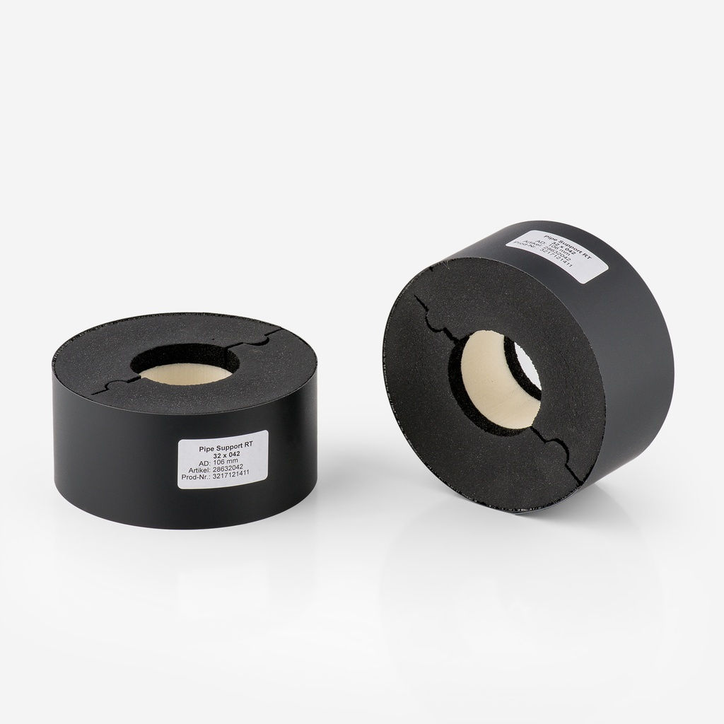 Insulated pipe support 32X42mm