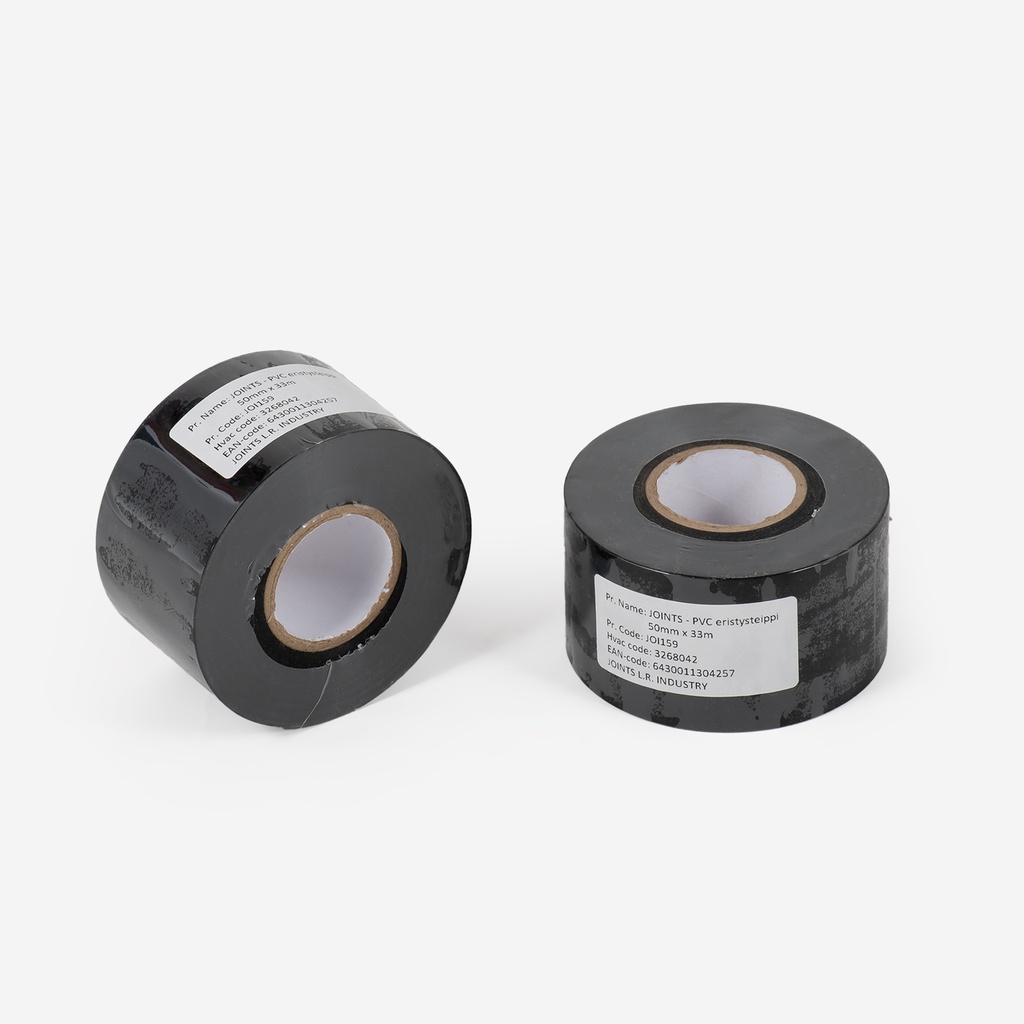 Saumateippi musta 50mm 50mm/33M (18 RLL)