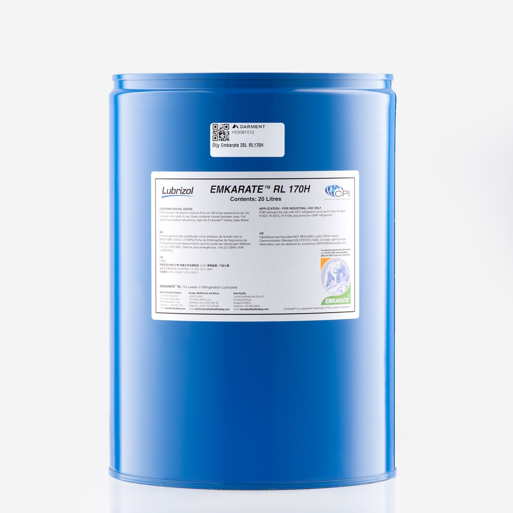 Oil Emkarate RL170H 20L