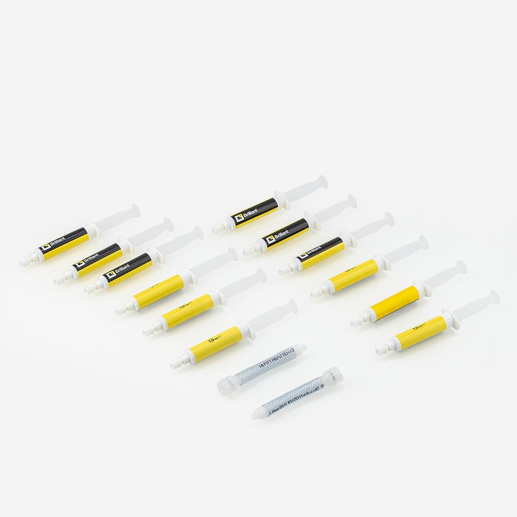 Väriaine patruuna vuodonetsintää 12KPLx7,5ml Brilliant UV