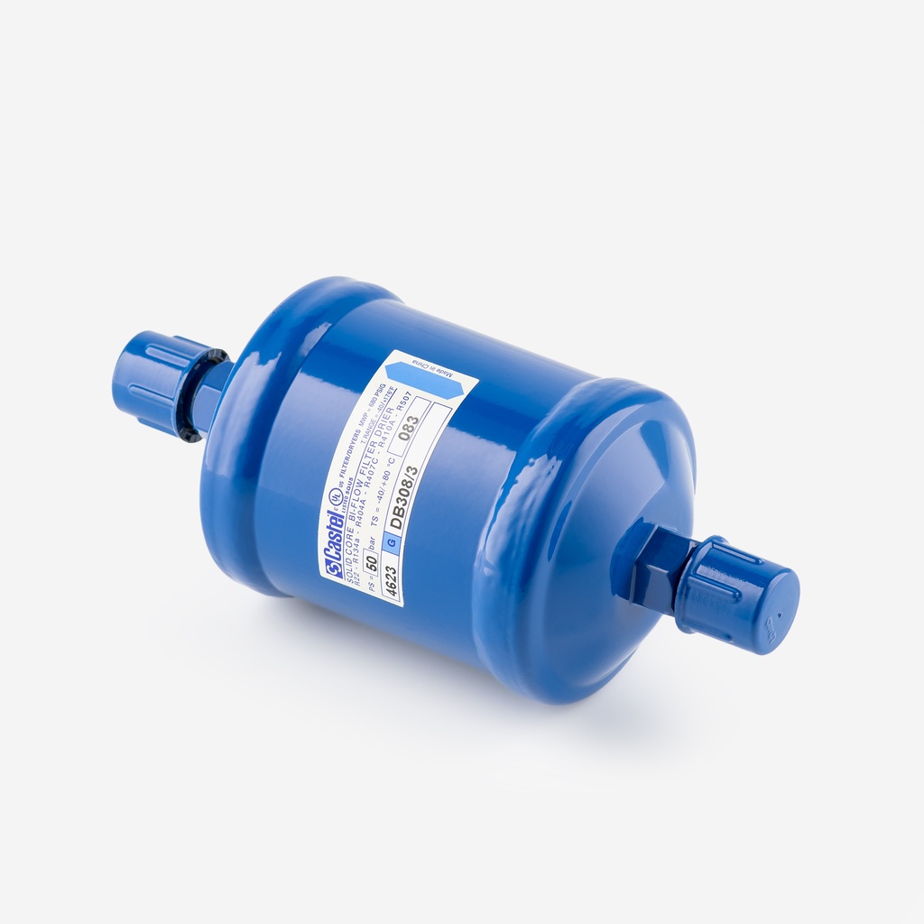 Solid Core Bi-Flow Filter Drier polyhedra DB308/3 3/8"Flare (083)