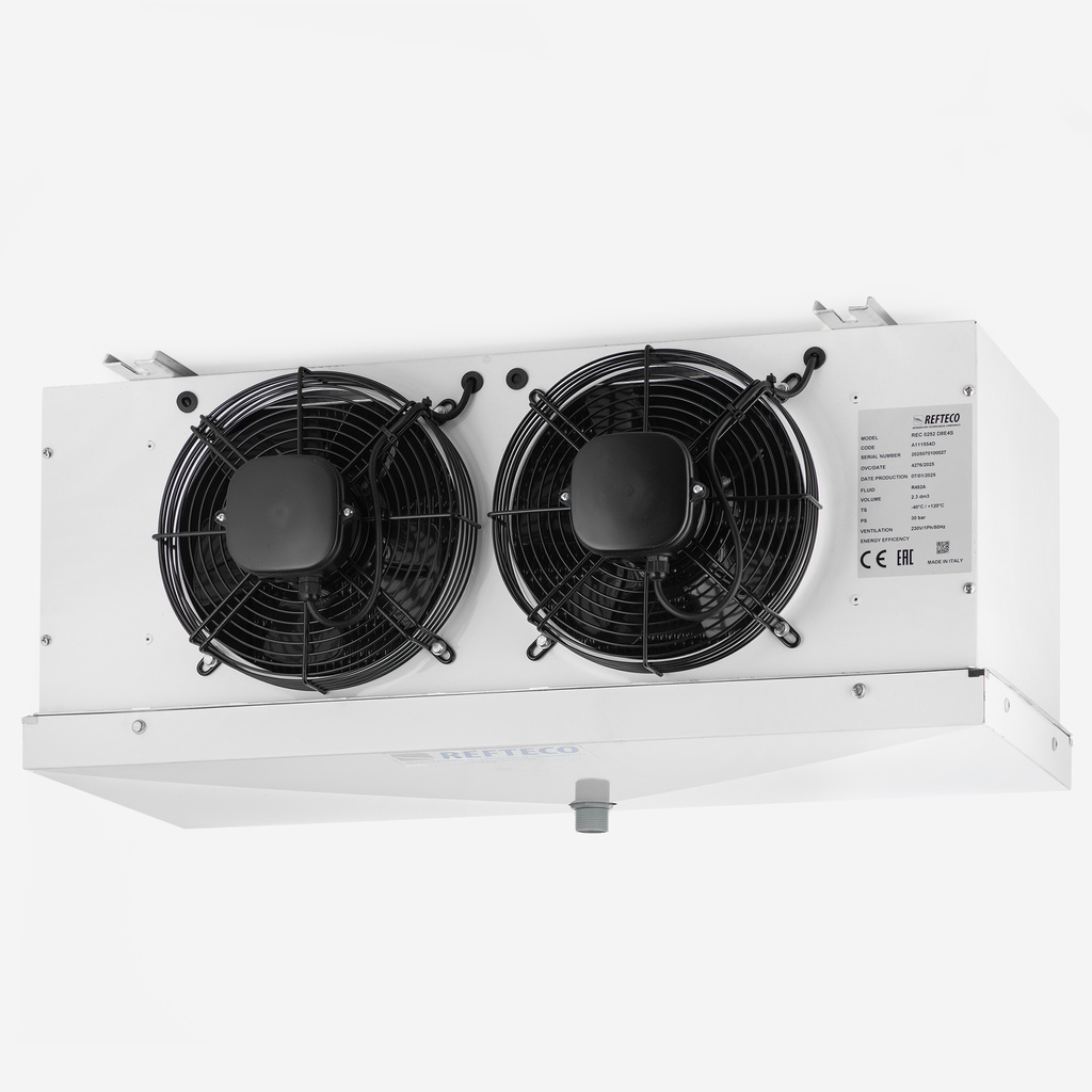 Höyrystin Refteco REC 0252 D8E4S 1,6kW Dt7K R454C sähkösulatus