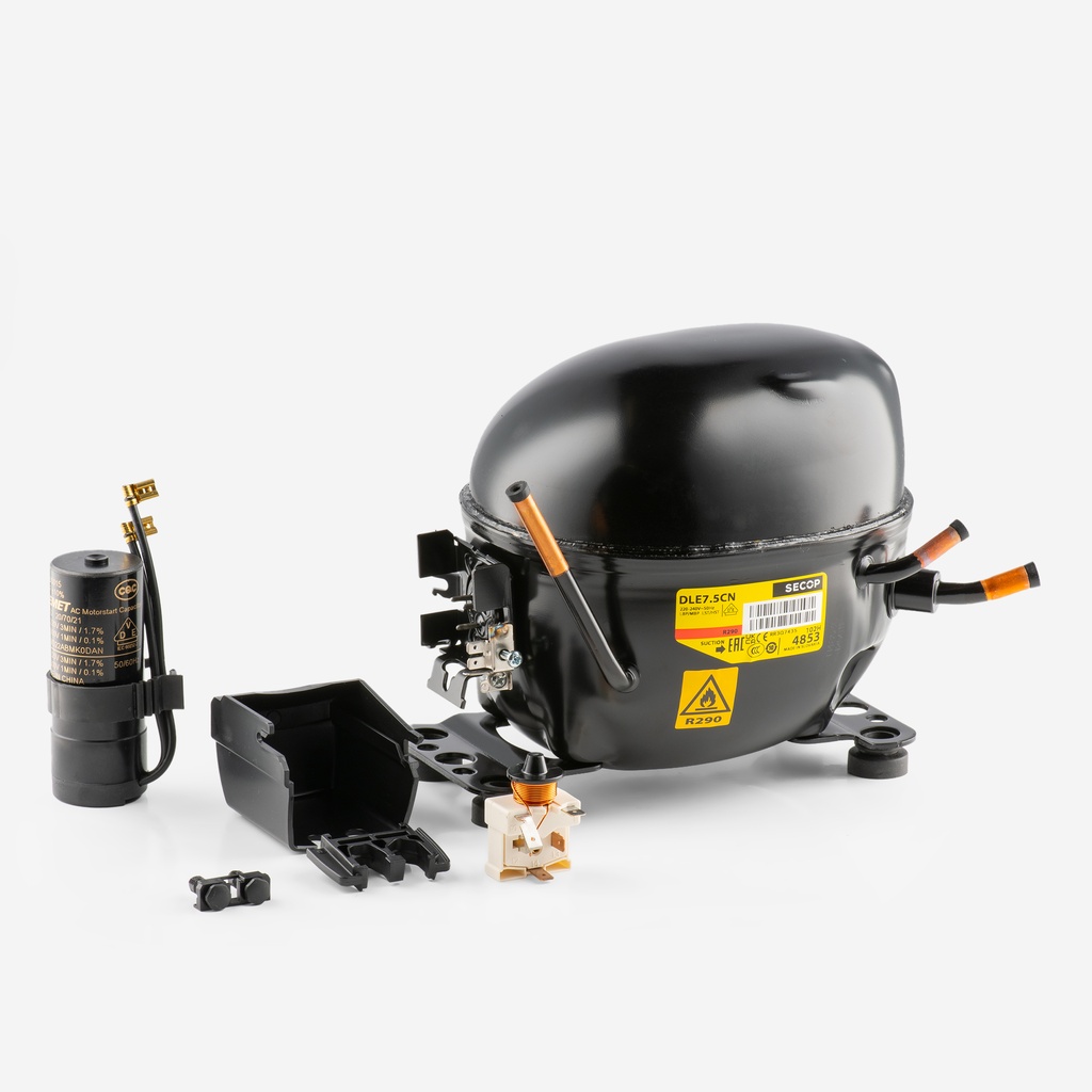 Compressor DLE7.5CN 102H4853 7,48cm³ R290 LMBP 230V