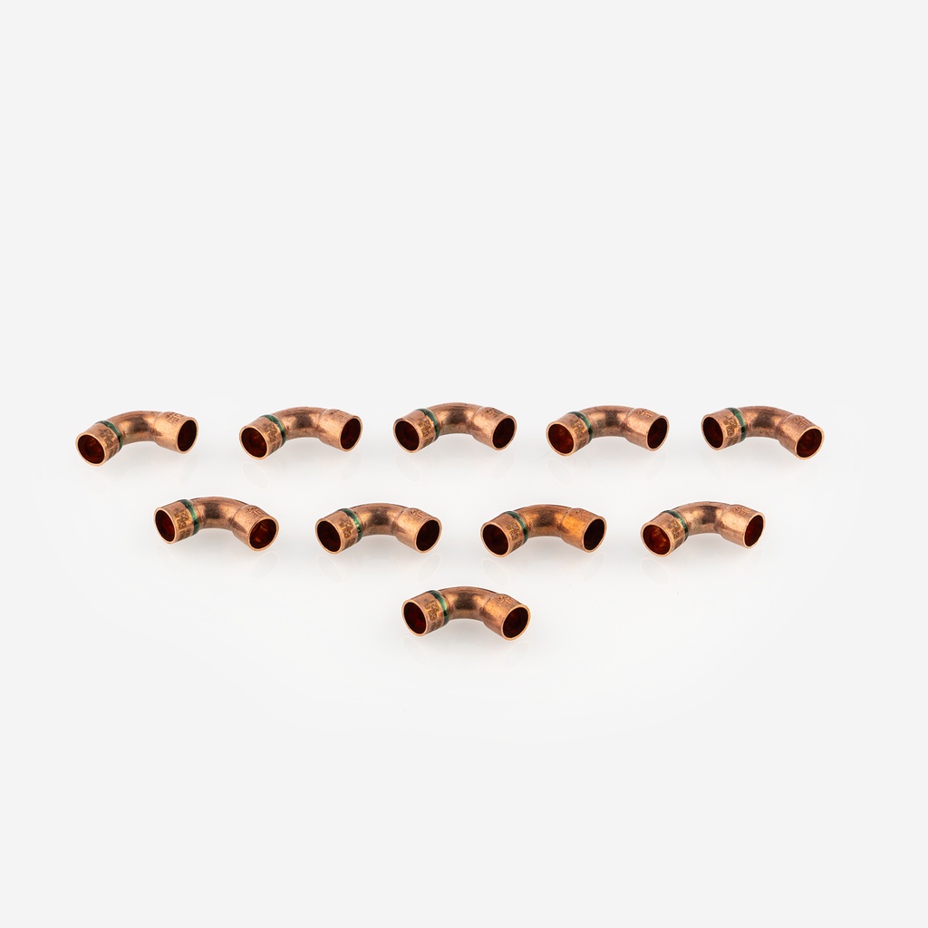 Polar, 90° FF bend, 5002, 3/8"x 3/8", 130bar, 3.1 Certificate