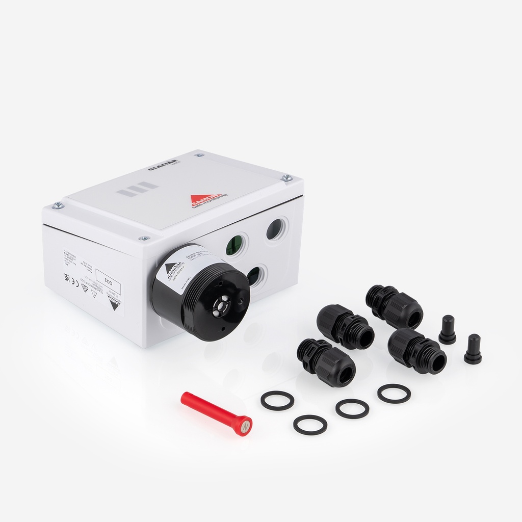 Gas detector Glaciär Midi SC HFC/HFO group 2 1000ppm 15.. 24VDC; 24VAC/DC, max. 4 W , 170mA @24VDC 31-220-17