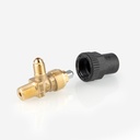 Shut off valve140bar 6110E/22, CO2, 1/4" F - 1/4" NPT