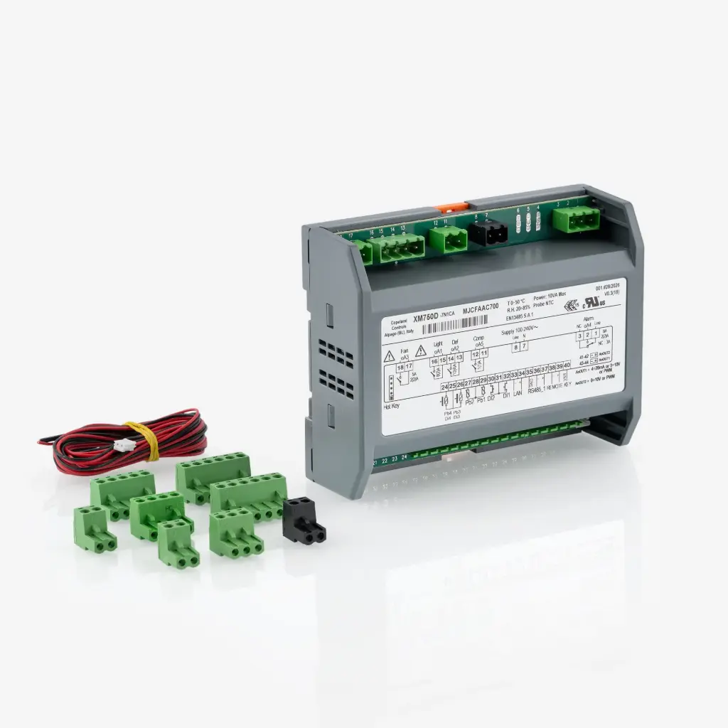Evaporator controller XM750D -7N1CA 16 IN+2AO 100/240V 335+KIT X0MJCFAAC700-S01