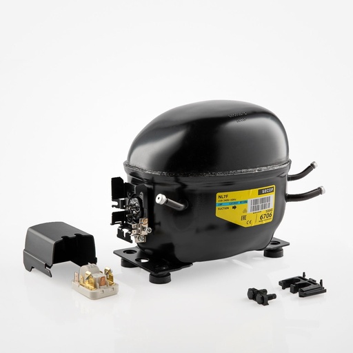 [A01011055] Compressor NL7F 105GL6706 7,27cm³ R134A LBP 230V