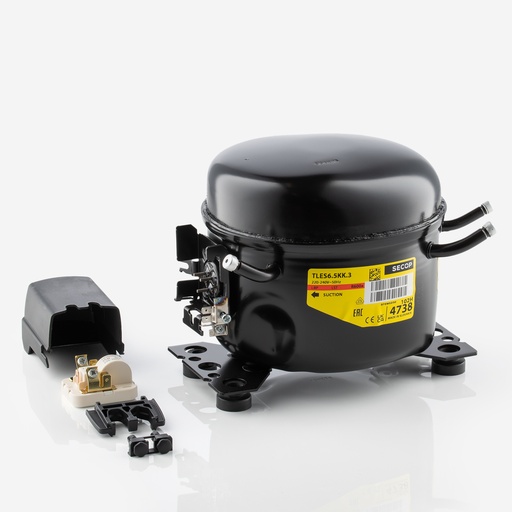 [A01011091] Kompressori TLES6.5KK.3 102H4738 6,49cm³ R600a LBP 230V