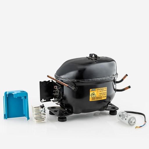 [A01041033] Kompressori HTK70A/HTK70AA 6,64cm³ R600A LBP 230V 1/8HP