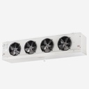Evaporator Stefani SHCN 025/4 E8E with electric defrost