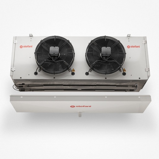 [C02012077] Evaporator Borea E 50-2 G7,5 E 4D 18,80kW -30°C/7dt with electric defrost + fan ring heater