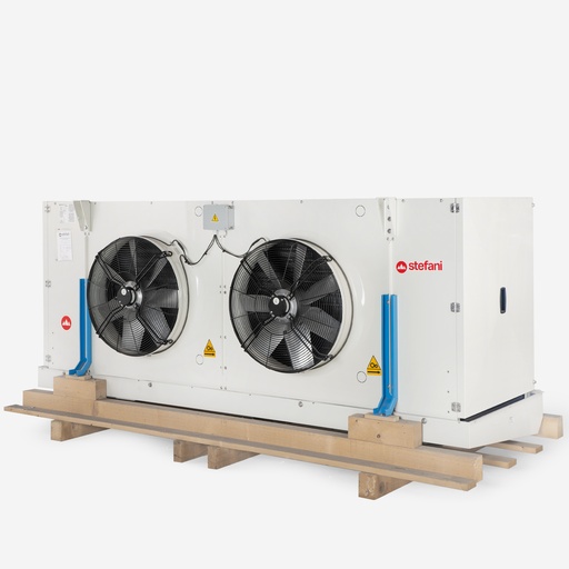 [C02012080] Evaporator Grecale E 56-2 I 12 E 4D with electric defrost + fan ring heater