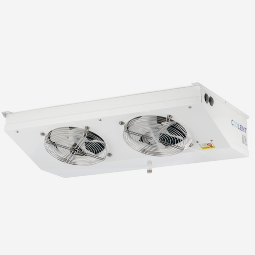 [C02021033] Evaporator Coolent LFJ800X 0,90kW -8°C/dt8 R404A F/F/F 6mm electric defrost