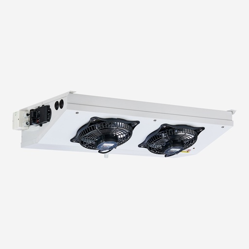 [C02021136] Evaporator Coolent LFJ950XECM EVD 1,10kW -8°C/dt8 R404A 6mm electric defrost