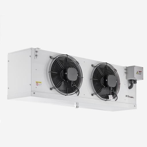 [C02021153] Evaporator Coolent LFJ3200 3,10kW -8°C/dt8 R134a F/F/F 6mm electric defrost
