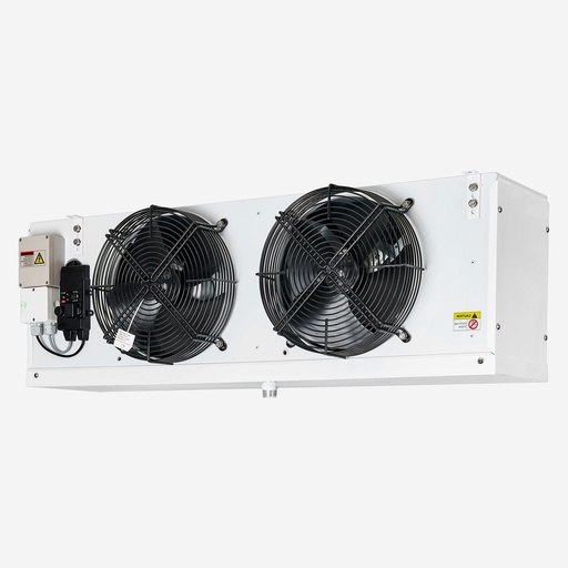 [C02021162] Evaporator Coolent LFJ5000 5,00kW -25°C/dt7 R404A F/F/F 6mm electric defrost