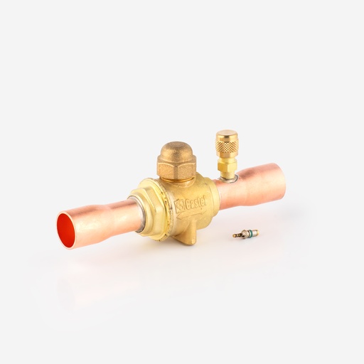 [D03031077] Ball valve ODS 3/4" Polyhedra    6570N/6A + 1/4" access valve