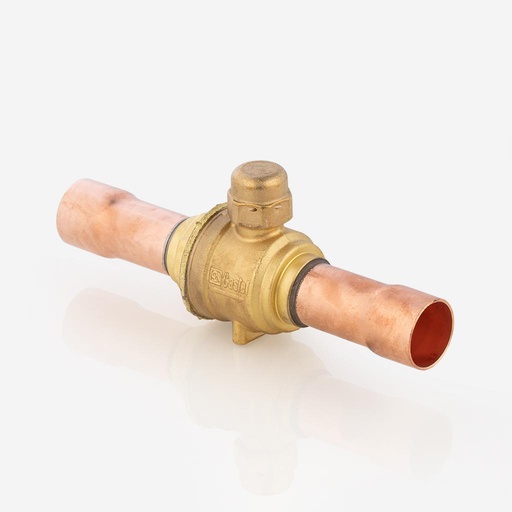[D03231029] Ball valve Co2 60bar 1.1/8"ODS