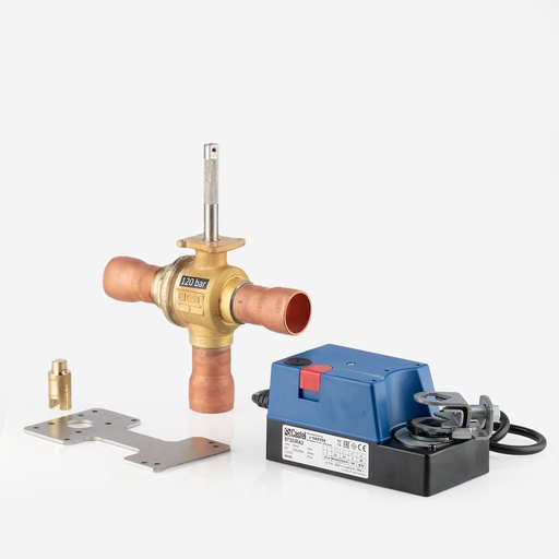 [D03231065] 3-way ball valve with actuator   6697EM/11A2 24V (0-10V) 1 3/8"  