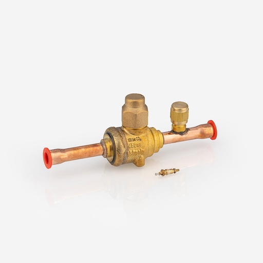 [D03251110] Ball valve ODS 10mm CO2 120bar   601017735 + schrader