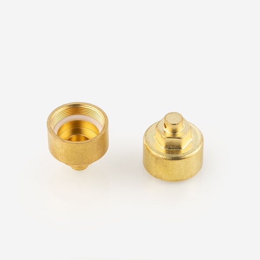 [D03421029] Ball valve cap For REF1.0.N.C.022.3.P