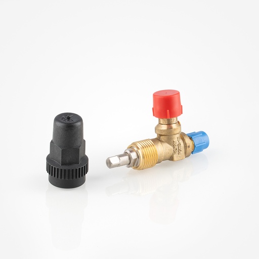 [D07011023] Shut off valve S9106EH 1/4"SAE-M/F