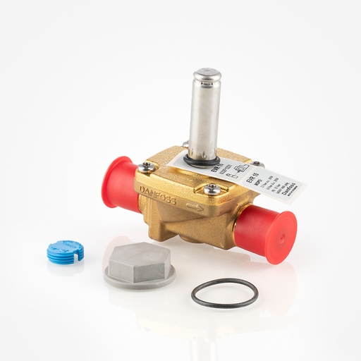 [D10011017] Solenoid valve (no coil) 032F1221 EVR15 3/8"-SAE