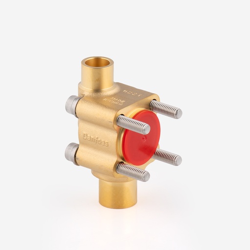 [D11011083] Expansion valve body straight    067B4007 1/2"X5/8"