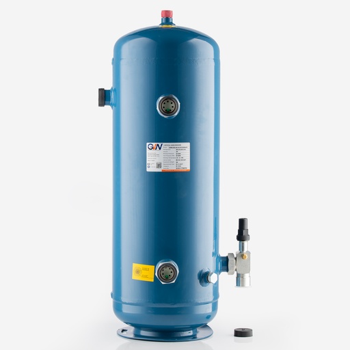 [D14011064] Varaaja pysty 40L 2xnäkölasilla rotalock lähtö: 1 3/4" 45bar