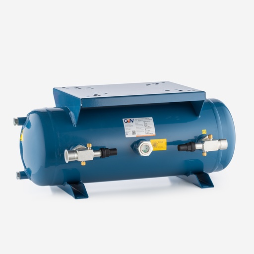 [D14011073] Varaaja vaaka 40L 2xnäkölasilla rotalock lähtö:1 3/4" 45bar levy