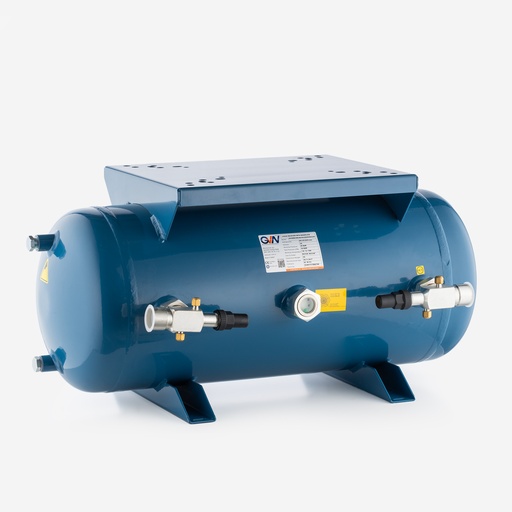 [D14011074] Varaaja vaaka 60L 2xnäkölasilla rotalock lähtö:1 3/4" 45bar levy